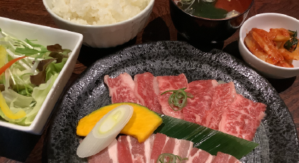 黒毛和牛カルビランチ