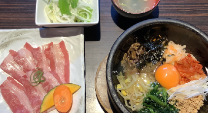 牛ハラミランチ