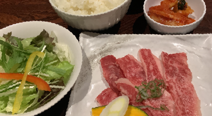 黒毛和牛カルビランチ